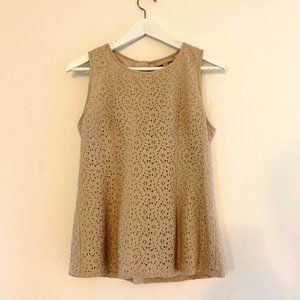 Banana Republic Tan Lace Tank Top 6